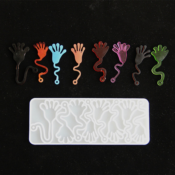 Силиконовые формы, литейные формы, ладонь
