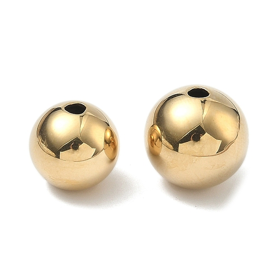 304 из нержавеющей стали бусы, круглые