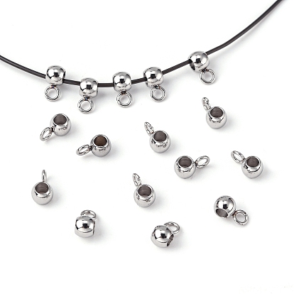 Ионное покрытие (ip) 304 дуги из нержавеющей стали, петля под залог, Rondelle поруки бусы