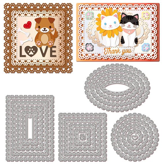 Углеродистая сталь разрезает трафареты, для diy scrapbooking, Фотоальбом, декоративная бумага для тиснения