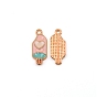Alloy Enamel Pendants, Ice-Lolly