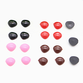 Flat Triangle Plastic Craft Noses, Doll Making Supplies
