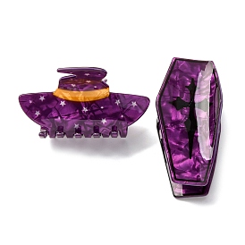 Заколка для волос из ПВХ в виде когтя на тему Хэллоуина, аксессуары для волос для женщин и девочек