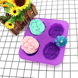 DIY Food Grade Silicone Mold, Resin Casting Molds, for UV Resin, Epoxy Resin Craft Making, Purple