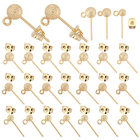 Изделия из латуни, с латунными фрикционными гайками, круглые, с петлей