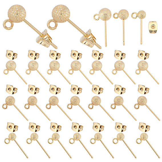 Изделия из латуни, с латунными фрикционными гайками, круглые, с петлей