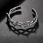 Gothic Alloy Thorns Open Cuff Bangles