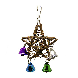 Wood Wind Chime, Garden & Home Decoration, Star