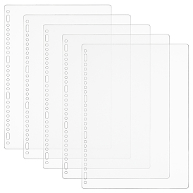 Разделители для пластиковых папок pp, Вкладка индексной страницы для планировщика, блокнота и переплетных листов, прямоугольные