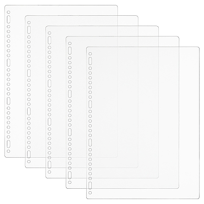 Разделители для пластиковых папок pp, Вкладка индексной страницы для планировщика, блокнота и переплетных листов, прямоугольные