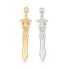 304 подвески из нержавеющей стали, меч