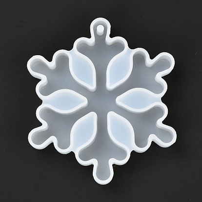 DIY Pendant Silicone Molds, Resin Casting Molds, Clay Craft Mold Tools, Snowflake