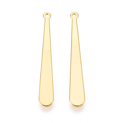 Латунные подвески, слеза, без никеля 