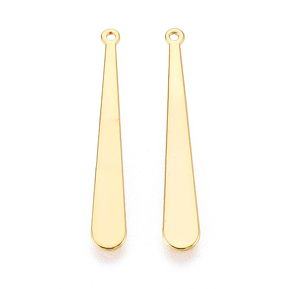 Латунные подвески, слеза, без никеля 