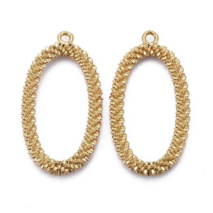 Латунные подвески, долговечный, овальные