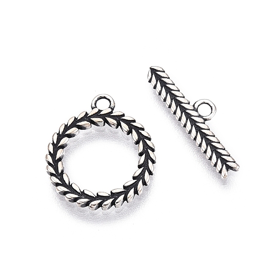 Ювелирные изделия застежками, 925 застежки в виде колец из стерлингового серебра, кольцо