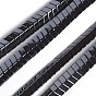 Non-magnetic Synthetic Hematite Beads Strands, Faceted, V Shape