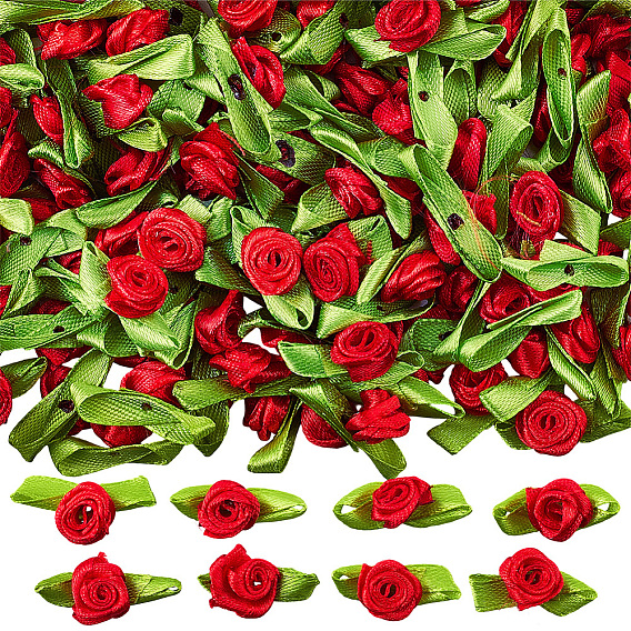 2 наборы 100 шт. тканевые цветочные украшения аксессуары