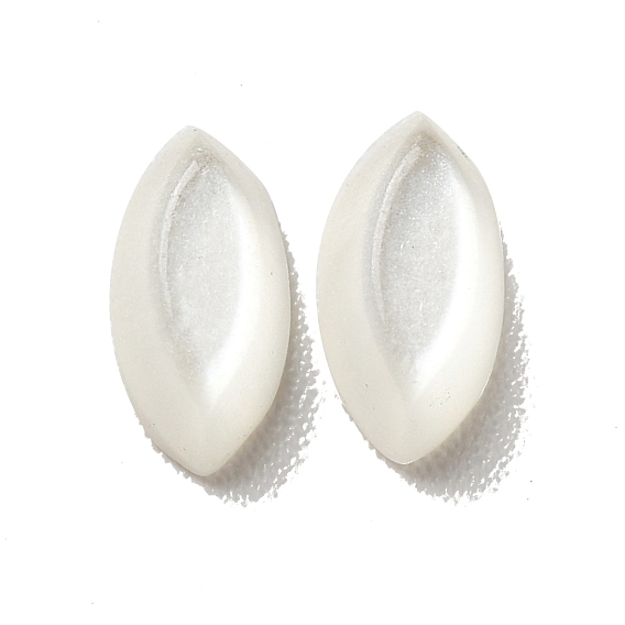 Resin Cabochons, Pearlized, Imitation Cat Eye, Horse Eye