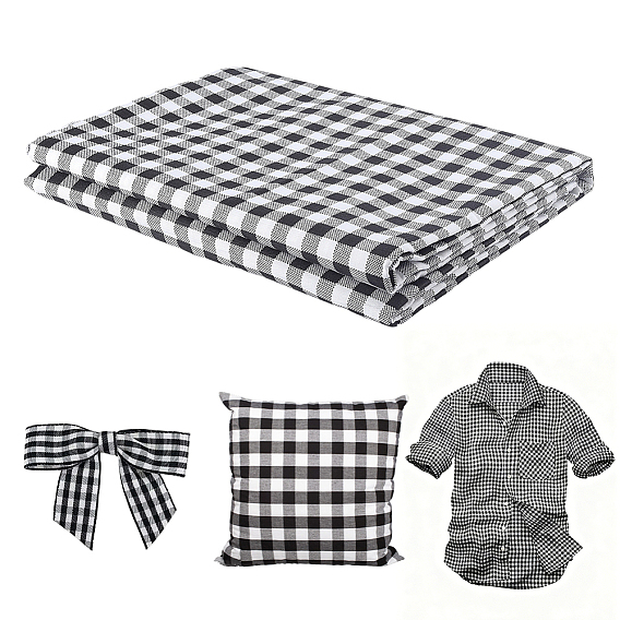 2M Tartan Pattern Cotton Fabric, Clothing Accessories