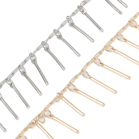 Длинные латунные цепочки ручной работы, для ожерелья браслеты решений, долговечный, пайки, с катушкой