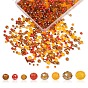 1050 шт. Гальванические стеклянные бусины, граненые, рондель