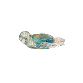 Figuras de tortugas de cristal, para decoraciones de escritorio en el hogar
