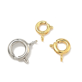 Латунная застежка пружинного кольца, долговечный, стойки покрытие