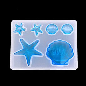 Silicone Molds, Resin Casting Molds, For UV Resin, Epoxy Resin Jewelry Making, Marine Organism