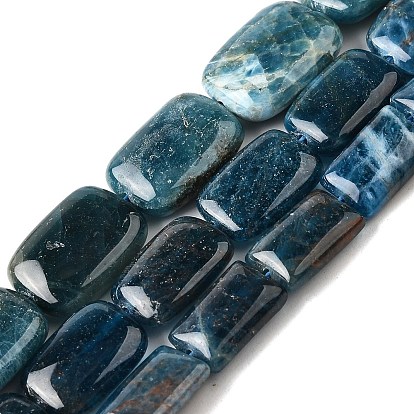 Природного апатита нитей бисера, прямоугольные