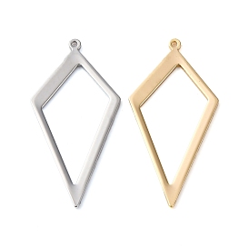 Латунные подвески, без кадмия, без никеля и без свинца, геометрический контур