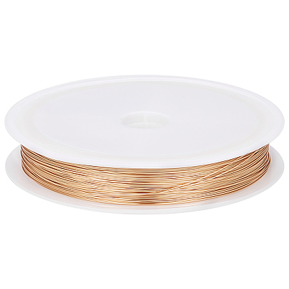 Экологичный медный провод, круглая медная проволока для бисероплетения для изготовления украшений, долговечный