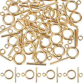 30 шт. 304 застежки-переключатели из нержавеющей стали, круглые кольца