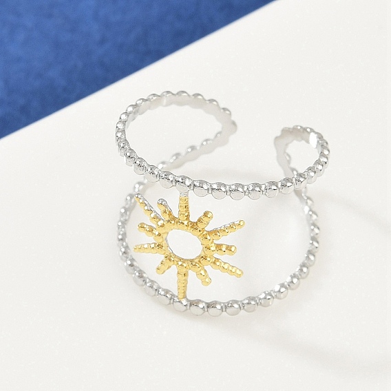 304 из нержавеющей стали манжеты кольца, солнце, ионное покрытие (ip)