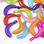 Transparent Acrylic Pendants, Banana