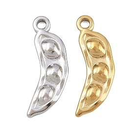 304 подвески из нержавеющей стали, гороховые обереги