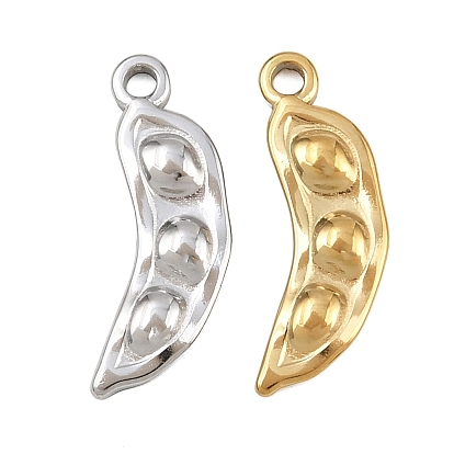 304 подвески из нержавеющей стали, гороховые обереги