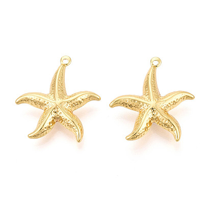 Латунные подвески, без кадмия и без свинца, морская звезда