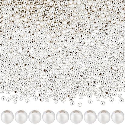 Латунные бусины, круглые