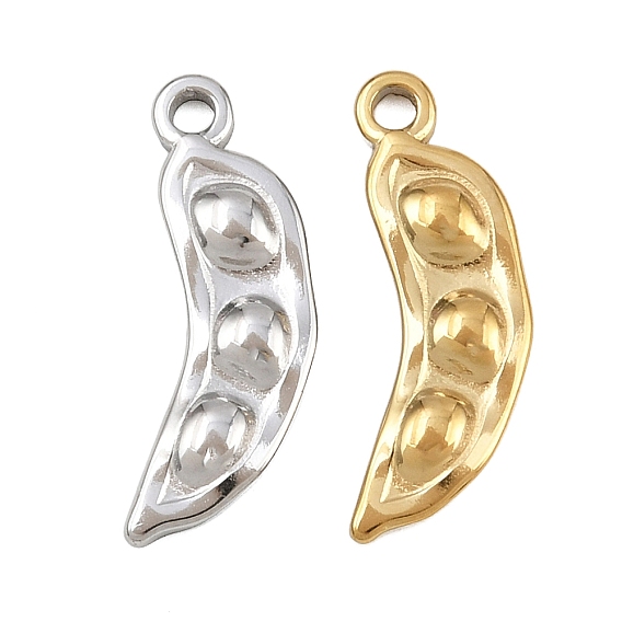 304 подвески из нержавеющей стали, гороховые обереги