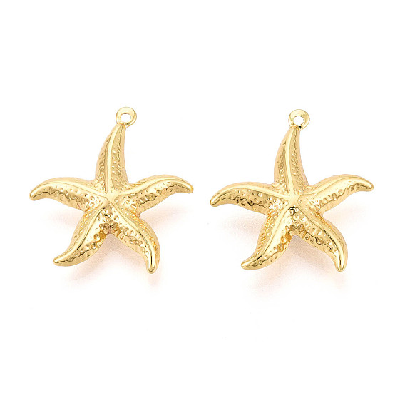 Латунные подвески, без кадмия и без свинца, морская звезда