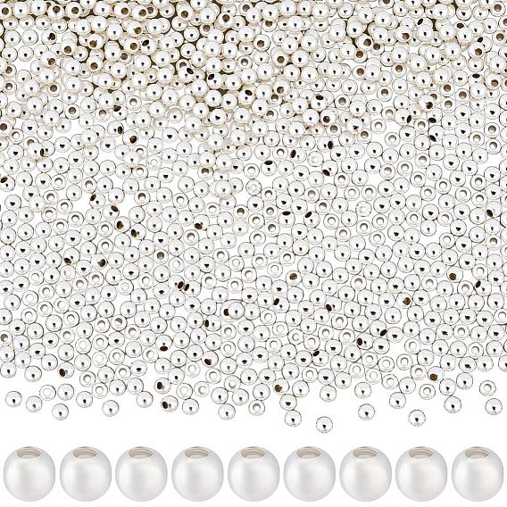 Латунные бусины, круглые