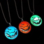 Светящийся в темноте сплав хэллоуин летучая мышь кулон nekclaces, ожерелья из стальной цепочки
