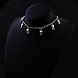 Готический ретро стиль сплава ожерелья с подвеской в форме зуба