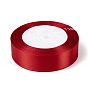 Single Face Solid Color Satin Ribbon, Christmas Ribbon for Gift Packaging, Party Decoration