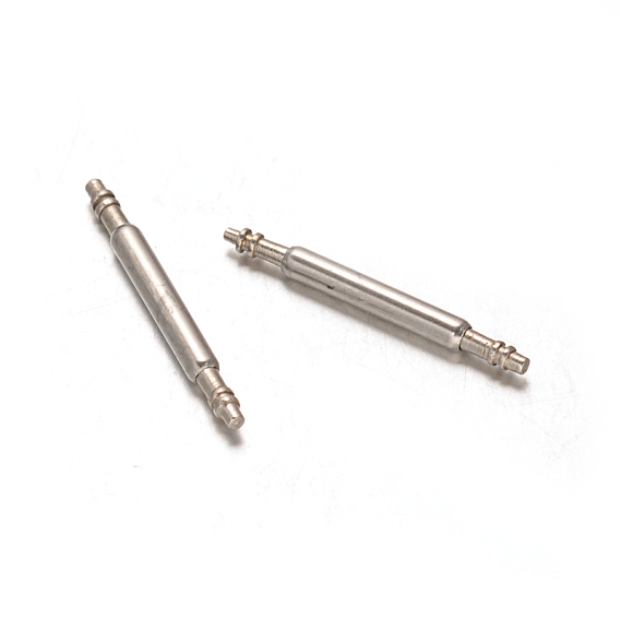 Stainless Steel Double Flanged Spring Bar Watch Strap Pins
