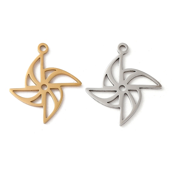 201 подвески из нержавеющей стали, лазерная резка, очарование ветряной мельницы