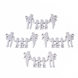201 Stainless Steel Links Connectors, Laser Cut, Family