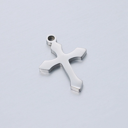 201 Stainless Steel Pendants, Cross