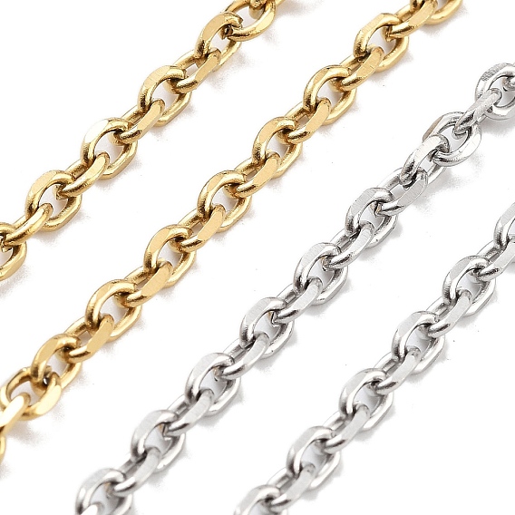 Вакуумное покрытие pvd 304 цепи из нержавеющей стали, несварные, с катушкой